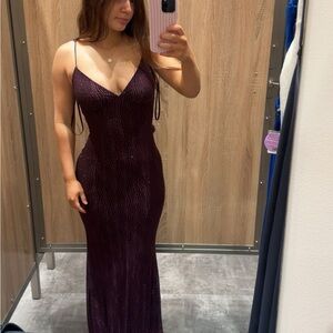 Windsor Deep Purple Maxi Dress